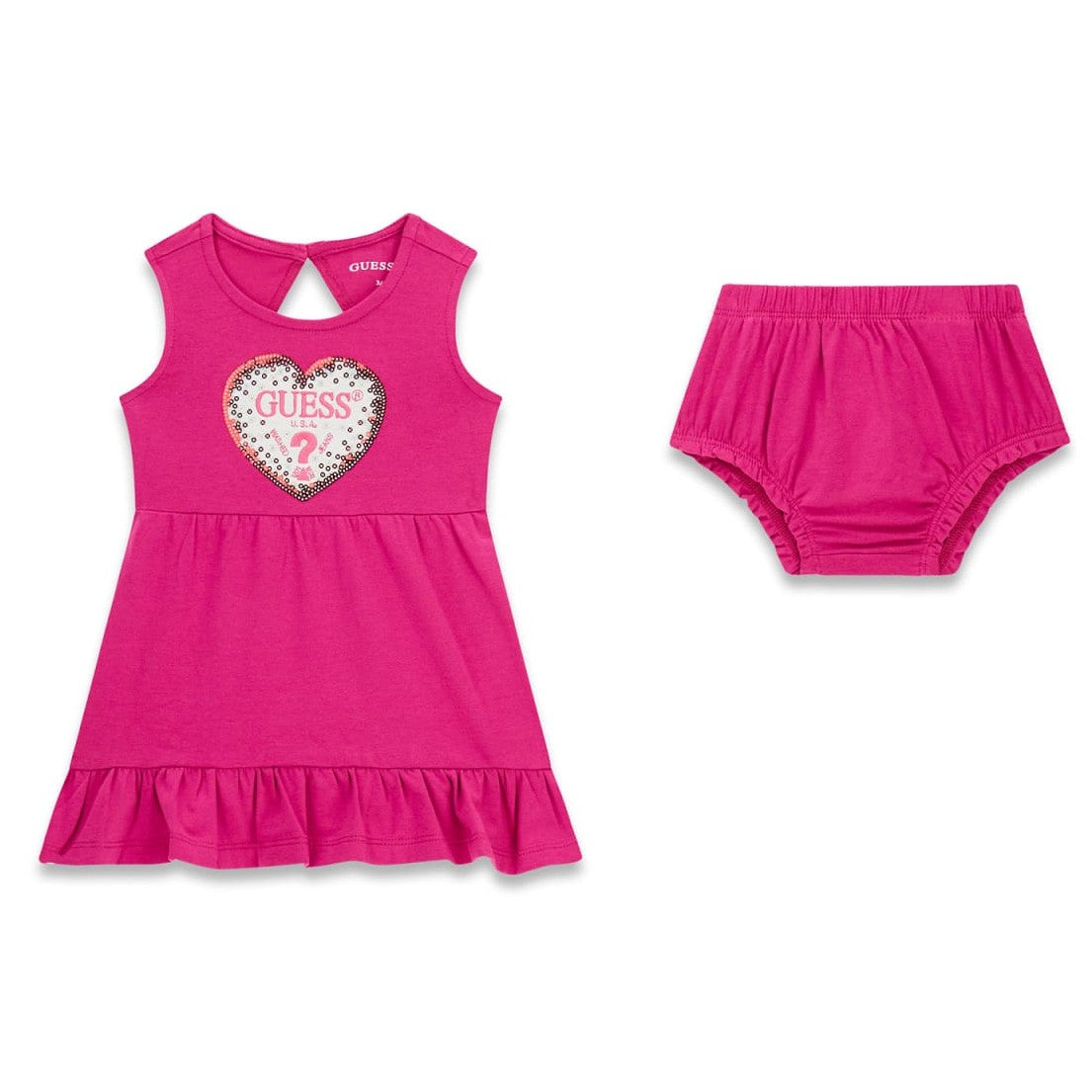 Guess - Baby Girls Fuchsia Summer Dress