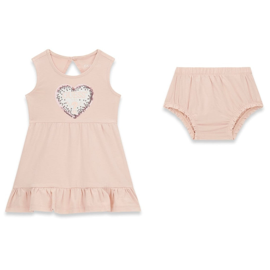 Guess - Baby Girls Pink Summer Dress