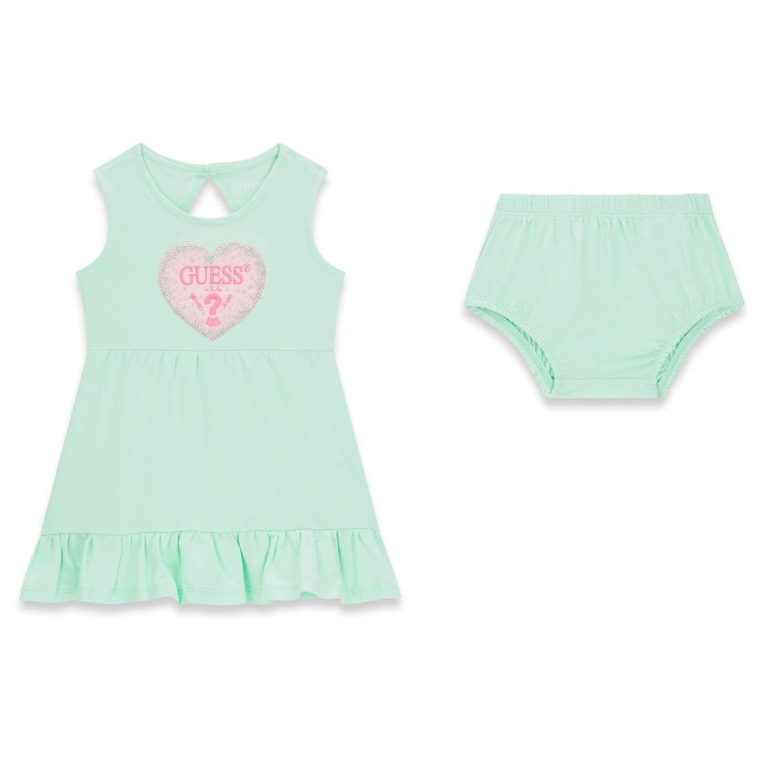 Guess - Baby Girls Mint Summer Dress
