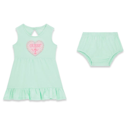 Guess - Baby Girls Mint Summer Dress
