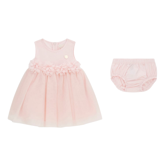 Guess - Soft Pink Baby Flowery Dress