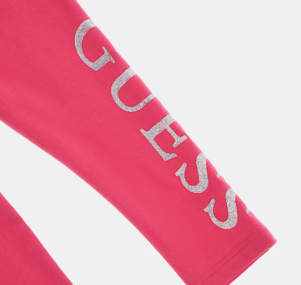 Guess - Pink Logo Legging