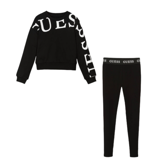 Guess - Black Sweatshirt & Legging