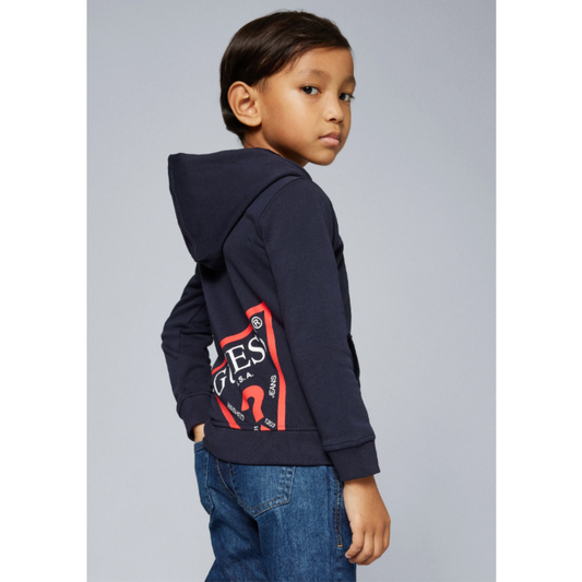 Guess - Basic Blue Cotton Jacket