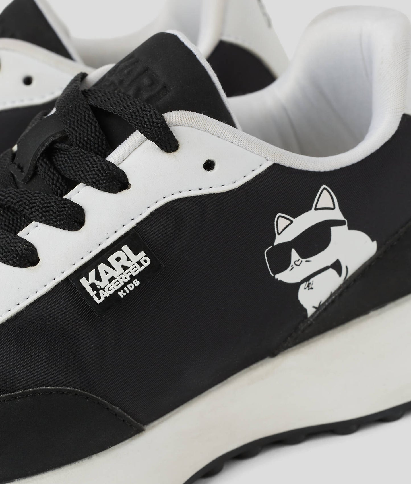 KARL LAGERFELD - Cat Black Trainers