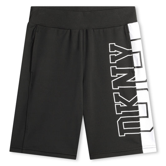 DKNY - Black and White Big Logo Short