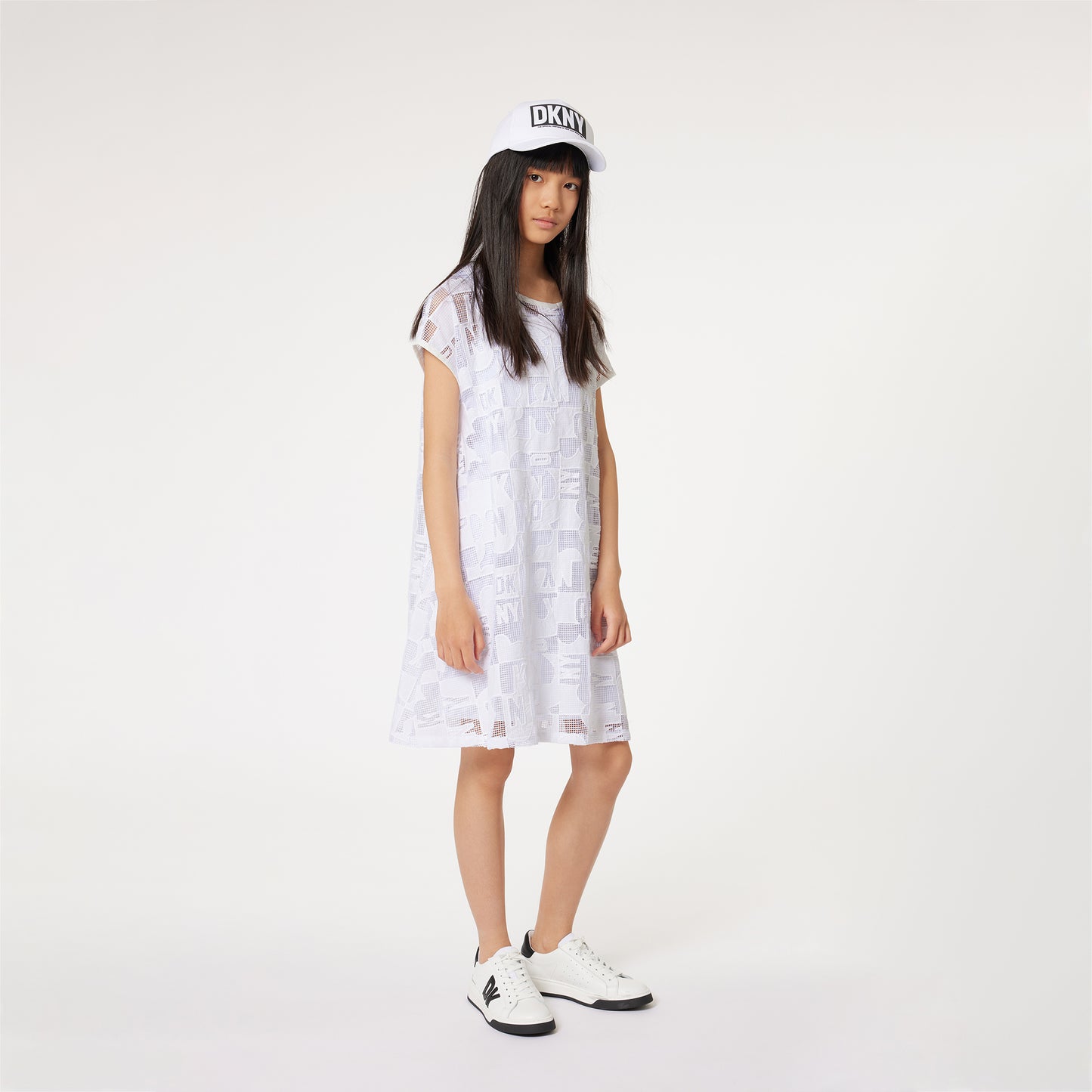 DKNY - White Logo Hat