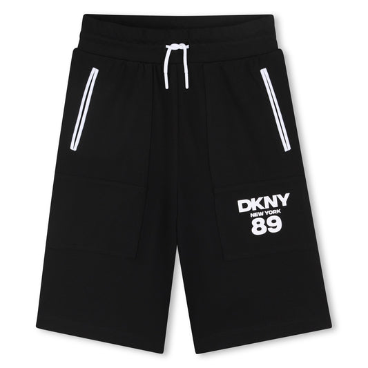 DKNY - Black Logo Bermouda