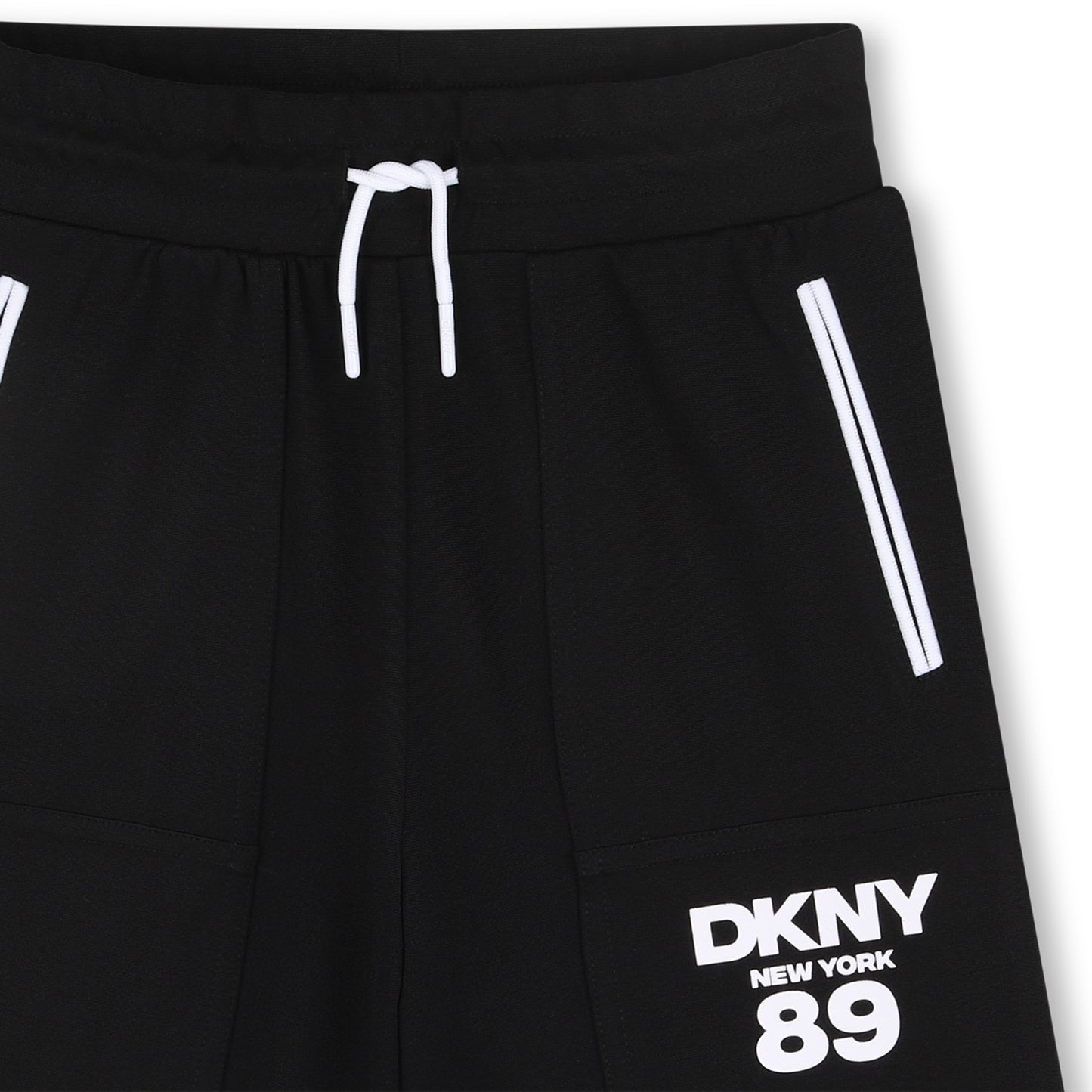 DKNY - Black Logo Bermouda