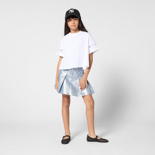 DKNY - Crop White Top