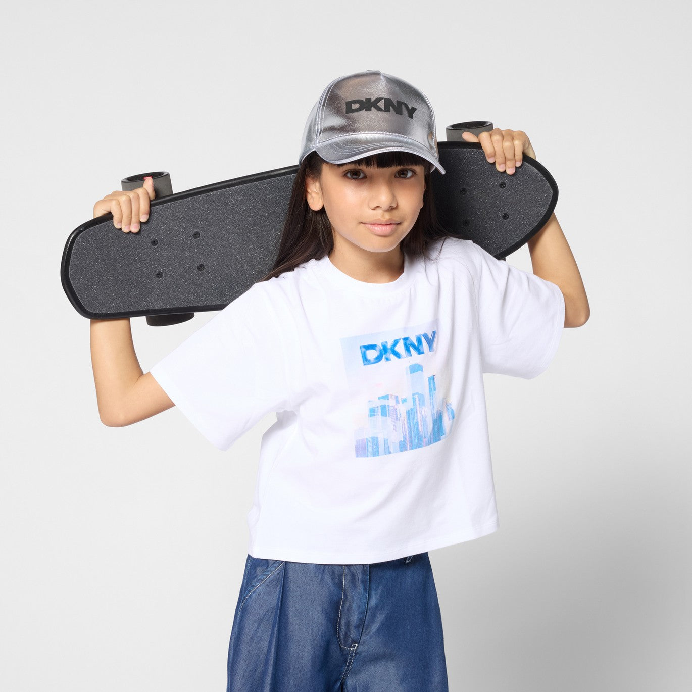 DKNY - Girls Silver Cap