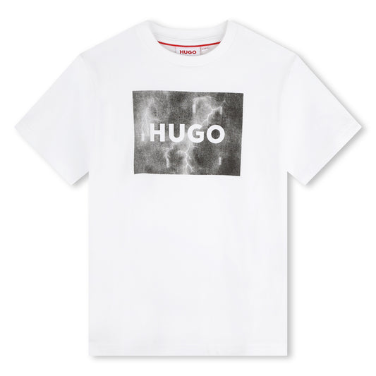 HUGO BOSS - White Logo Top