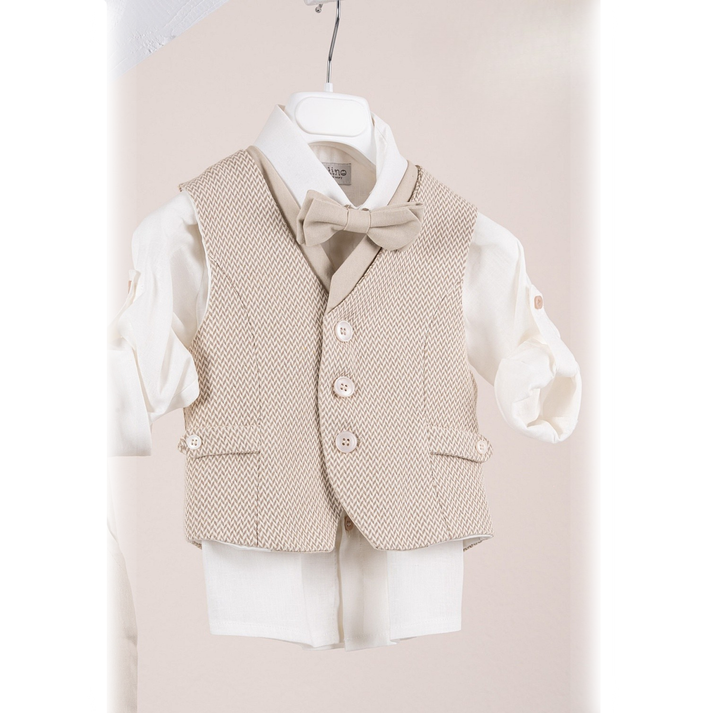 Κουστούμι Βάπτισης - Κωδικός: S26 Giulio Beige