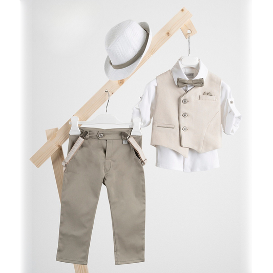 Κουστούμι Βάπτισης - Κωδικός: S26 Gustave Sage