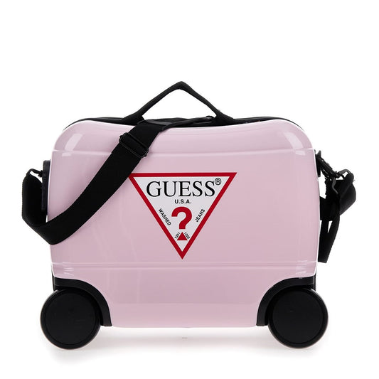 Guess - Pink Wheeled Suitcase (38cm)