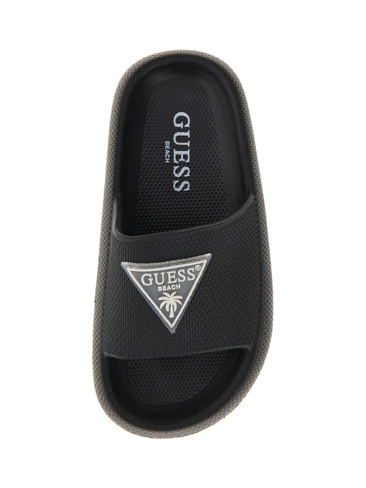 Guess - Black Logo Slippers