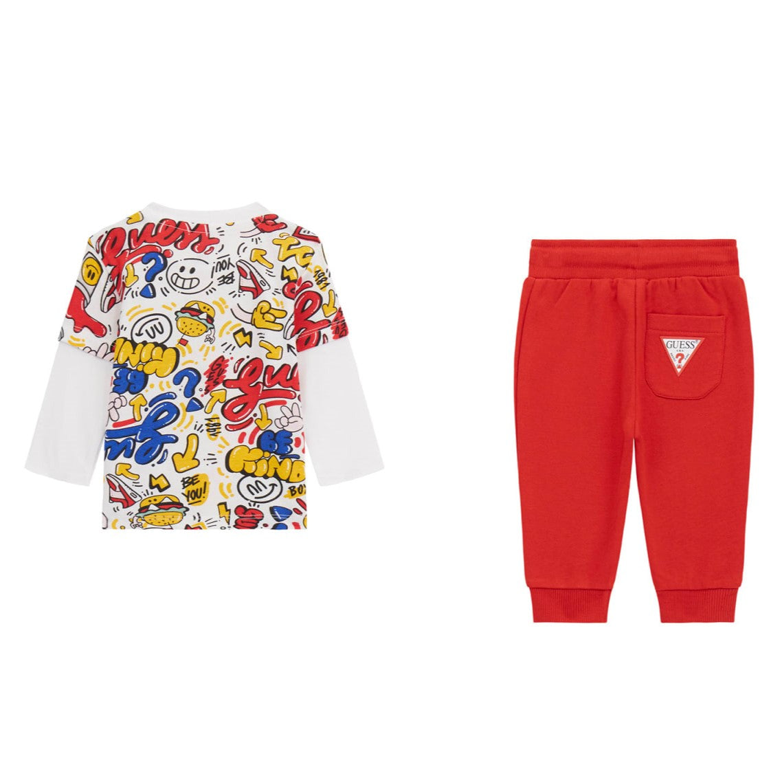 Guess - Baby Boys Reddish Outfit Set