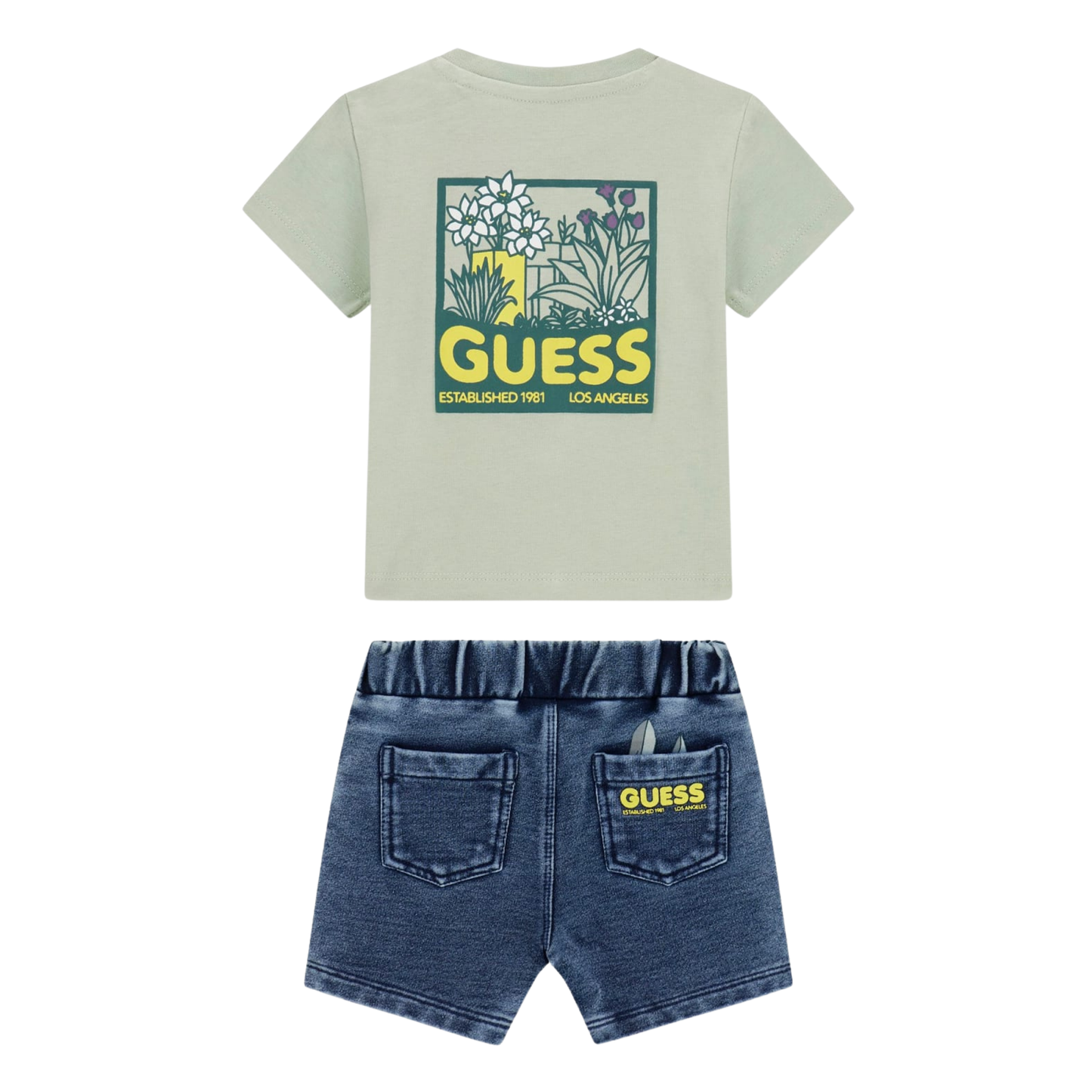 Guess - Cotton Jeans Set with Pocket