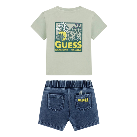 Guess - Cotton Jeans Set with Pocket