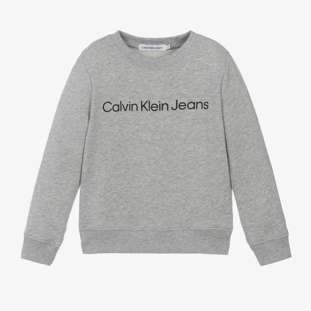 Calvin Klein - Grey Logo Sweatshirt