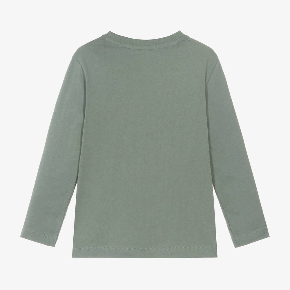 Calvin Klein - Khaki Vertical Logo Top