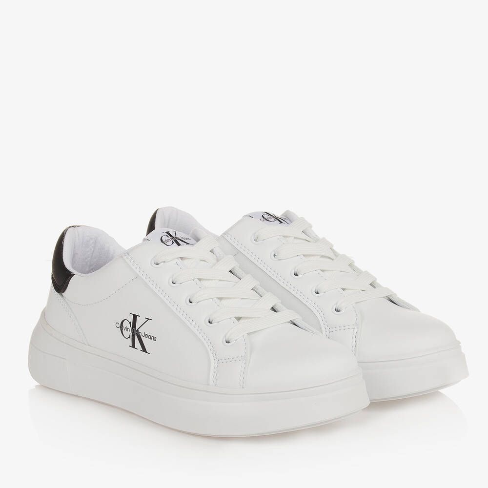 Calvin Klein - Logo White Sneakers