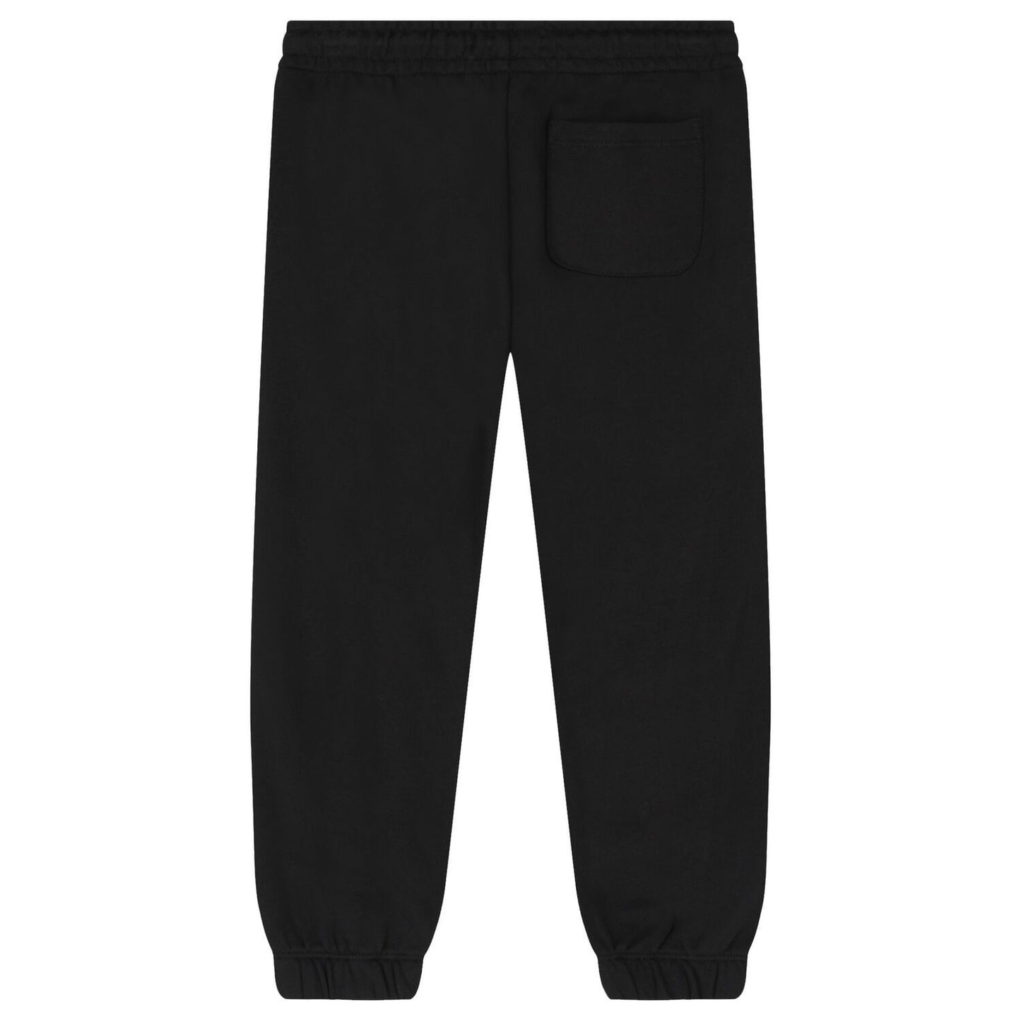 Calvin Klein - Black Rectangular Logo Cotton Trouser