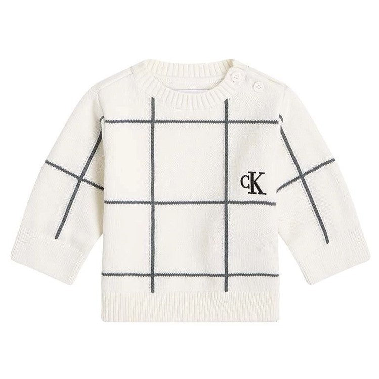 Calvin Klein - Jumper with Khaki Stripes