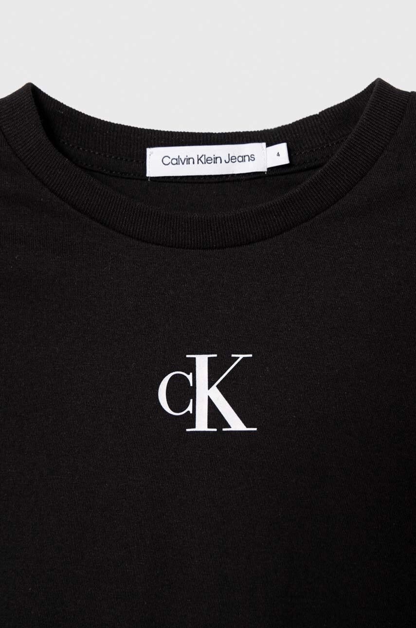 Calvin Klein - Unisex Black Logo Top