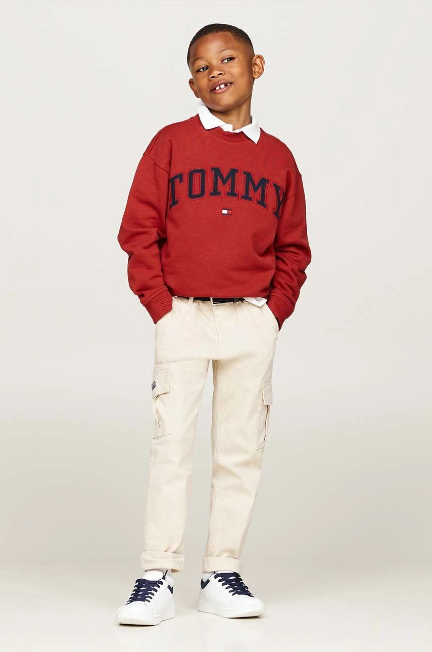 Tommy Hilfiger - Dark Red Logo Sweatshirt