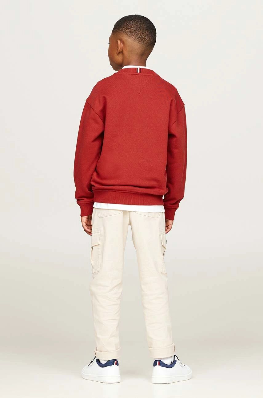 Tommy Hilfiger - Dark Red Logo Sweatshirt