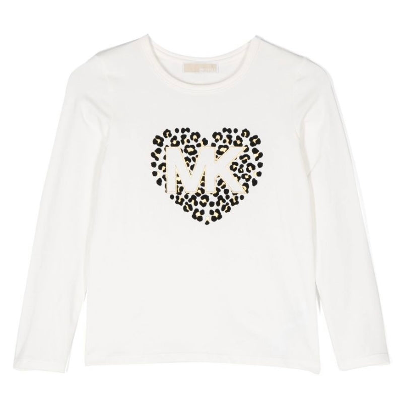 Michael Kors - White Leopard Heart