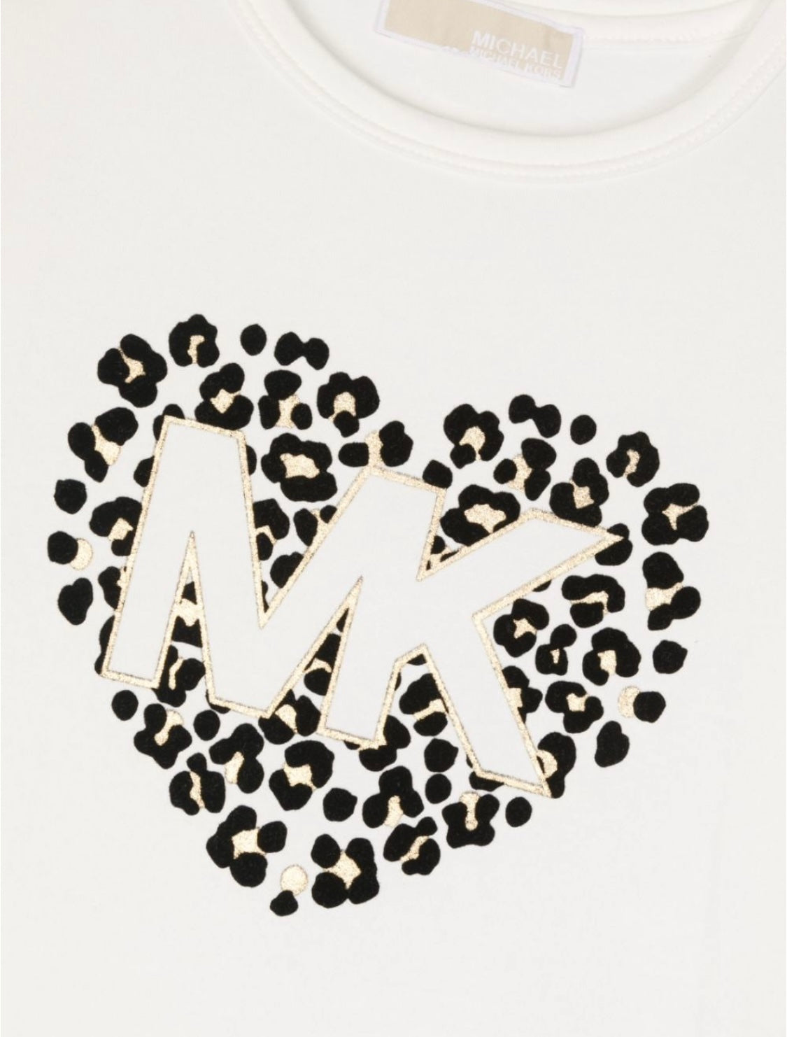 Michael Kors - White Leopard Heart