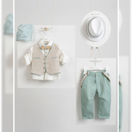 Κουστούμι Βάπτισης - Κωδικός: S26 Wando Mint