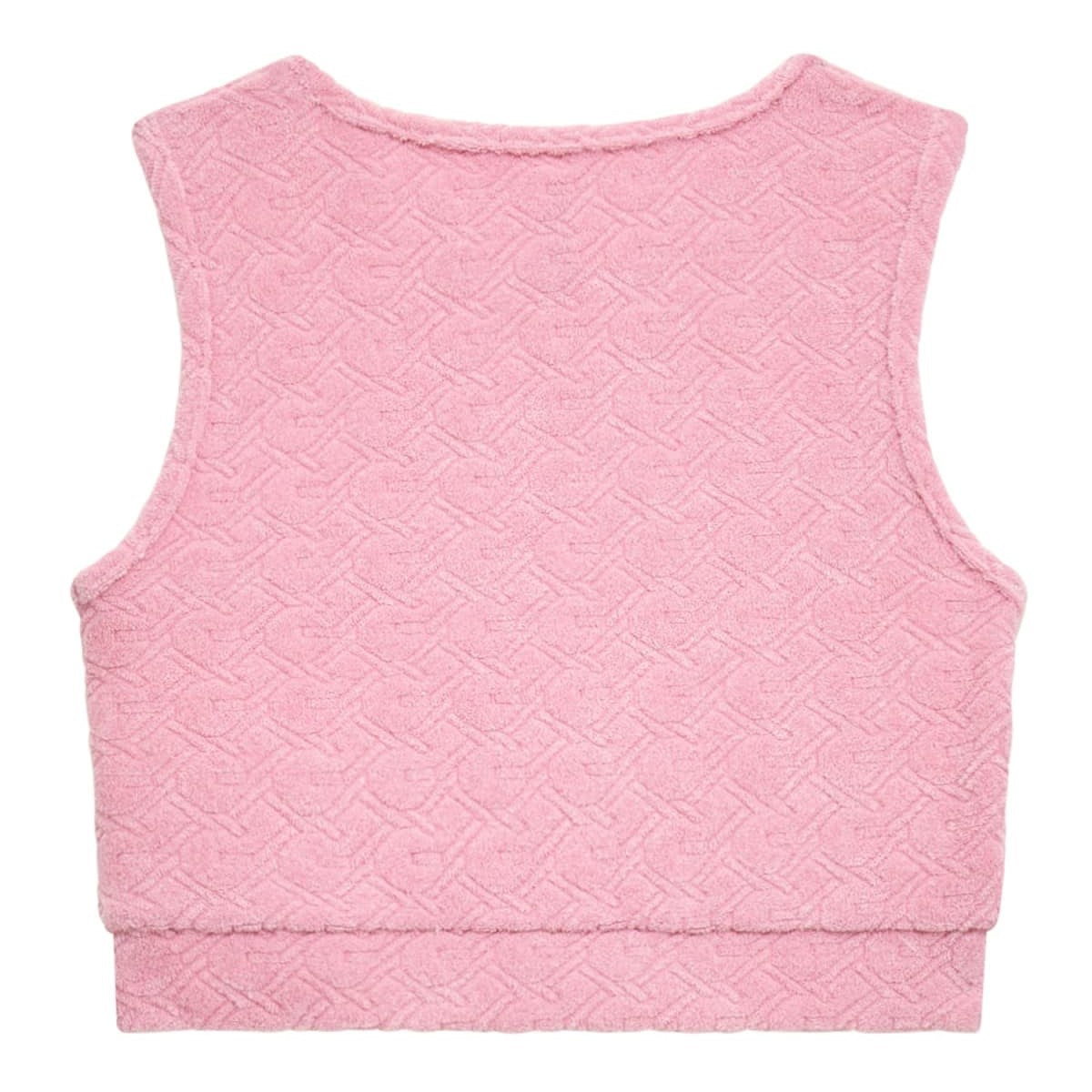 Guess - Pink Towel Feeling Crop Top