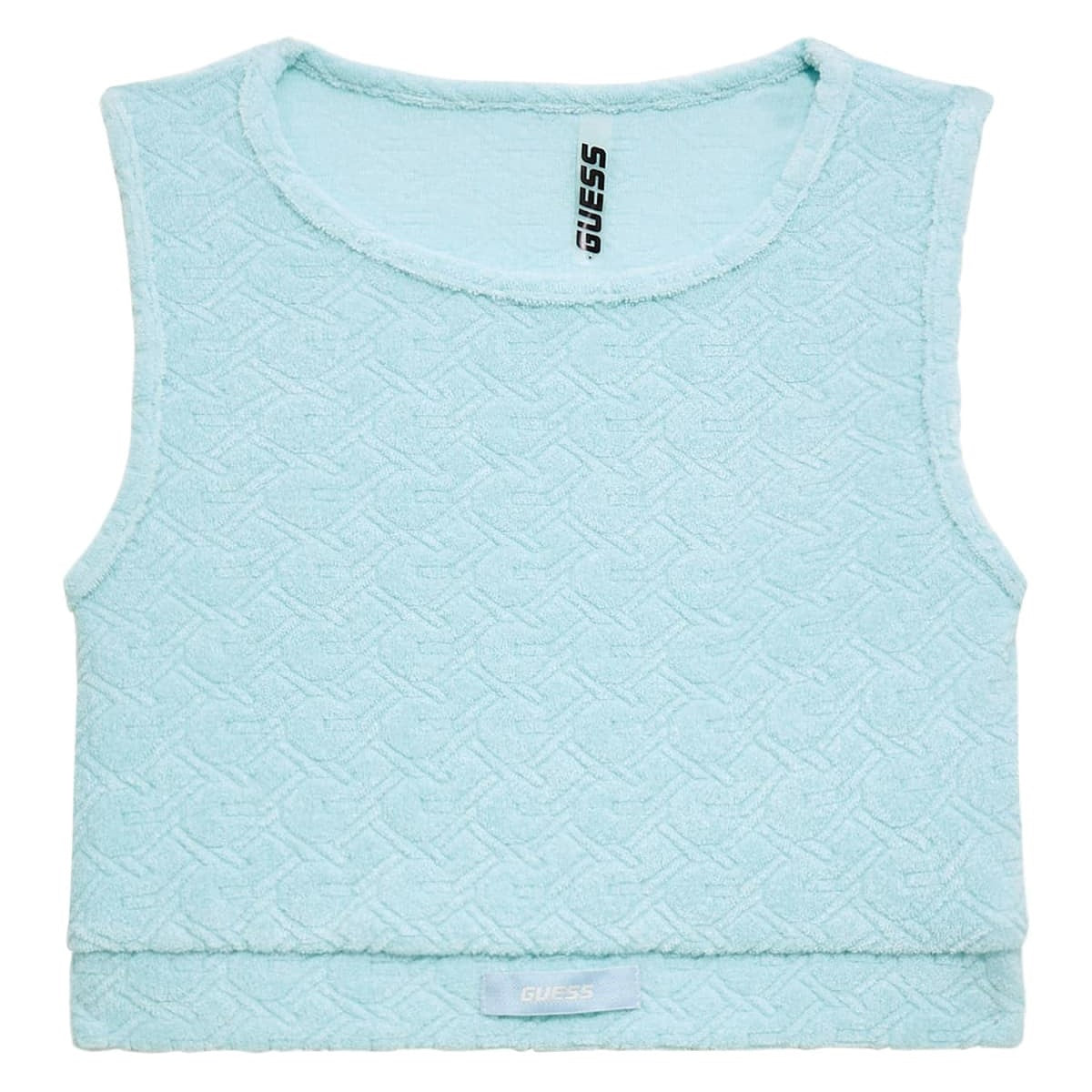 Guess - Mint Towel Feeling Crop Top