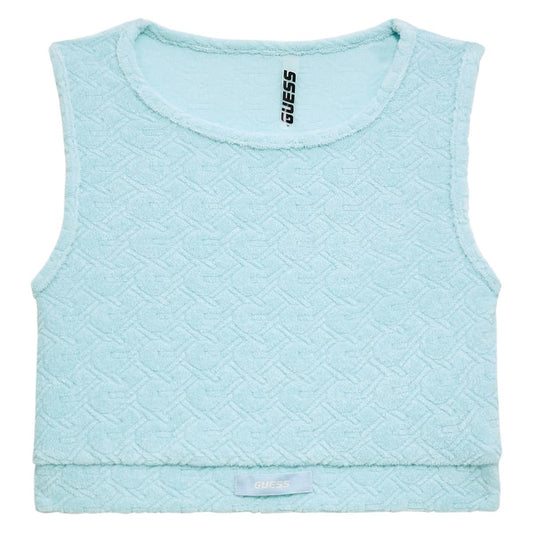 Guess - Mint Towel Feeling Crop Top