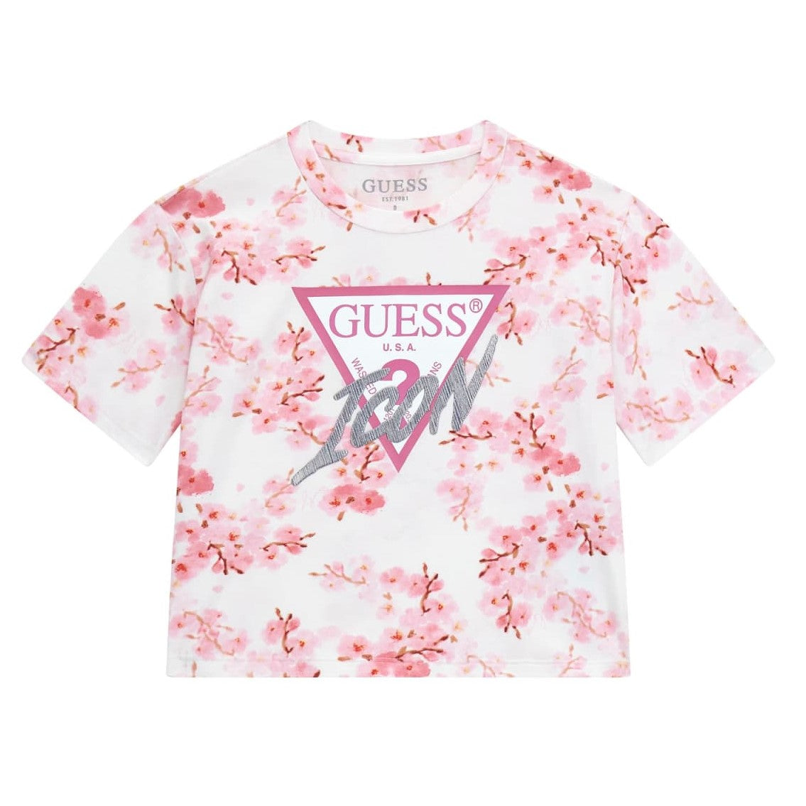 Guess - Pink Flowery Icon Top