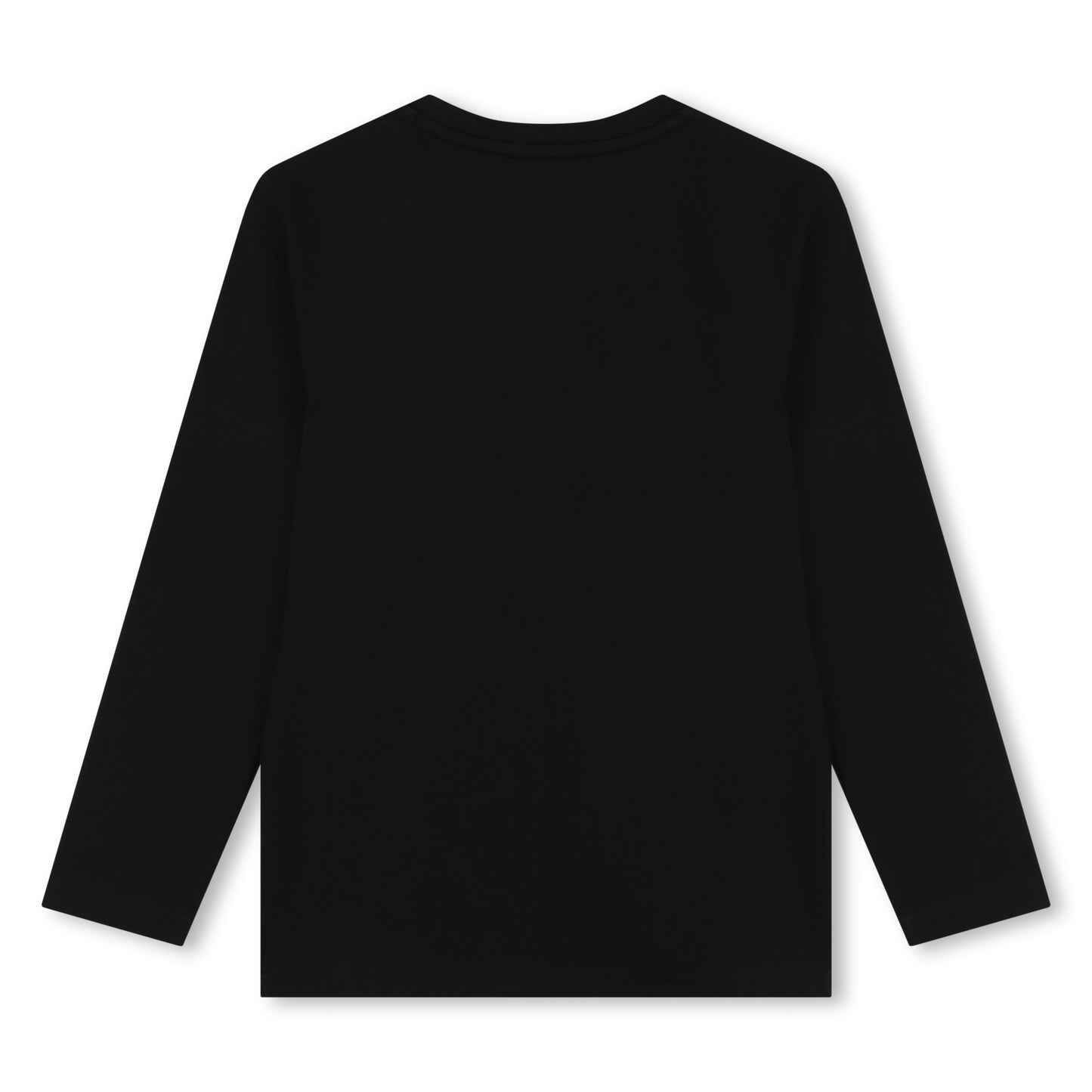 BOSS - Boys Black Logo Long Sleeve Top