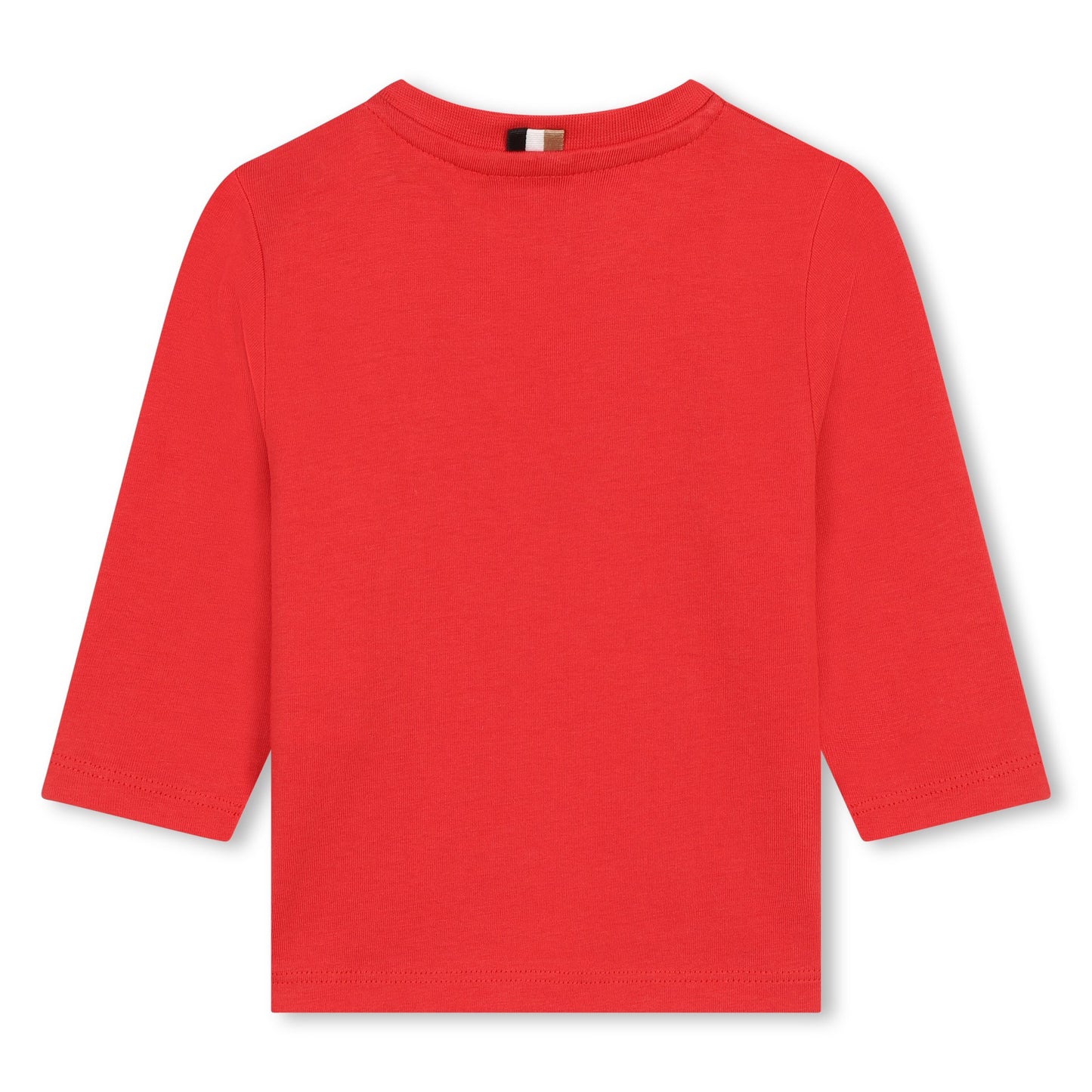 BOSS - Red Logo Long Sleeve Top