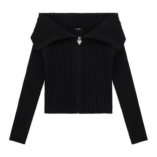 Guess - Black Free Shoulders Blouse
