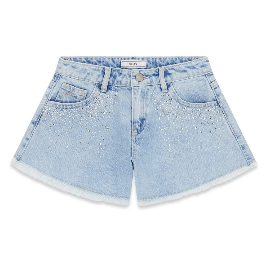Guess - Wide Denim Short with Shine