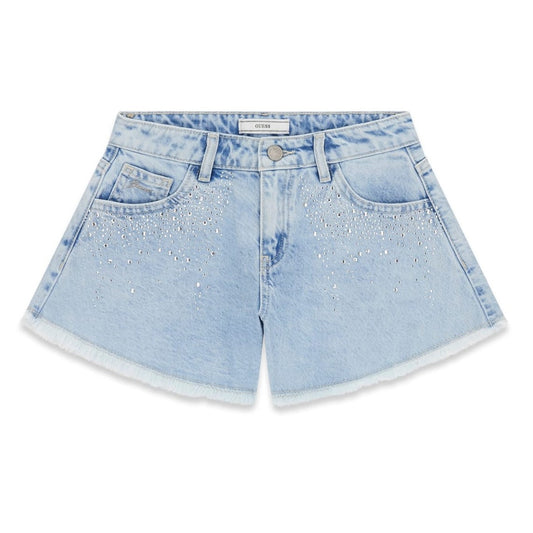 Guess - Wide Denim Short with Shine