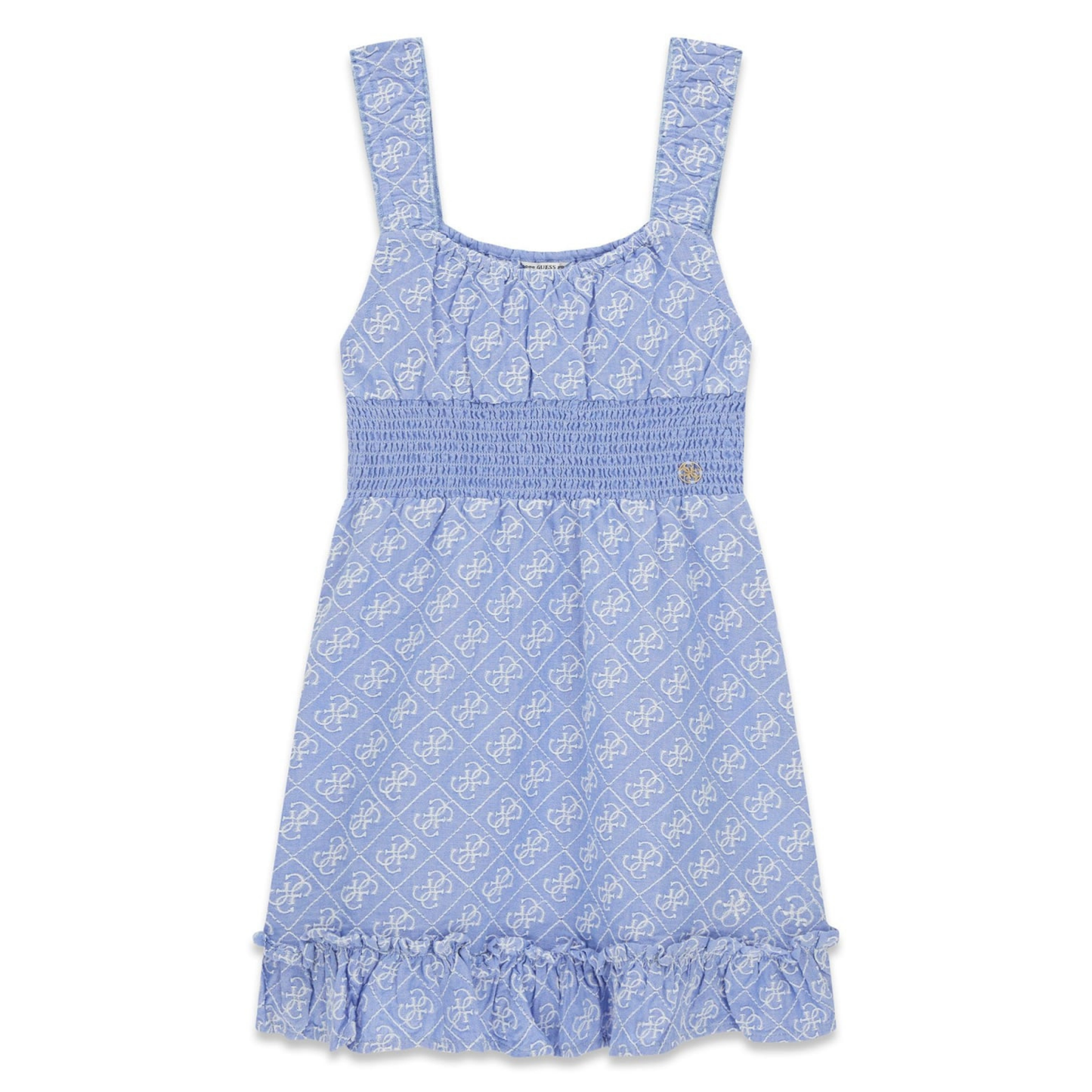Guess - Sky Blue Logo Dress