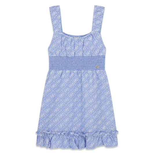 Guess - Sky Blue Logo Dress