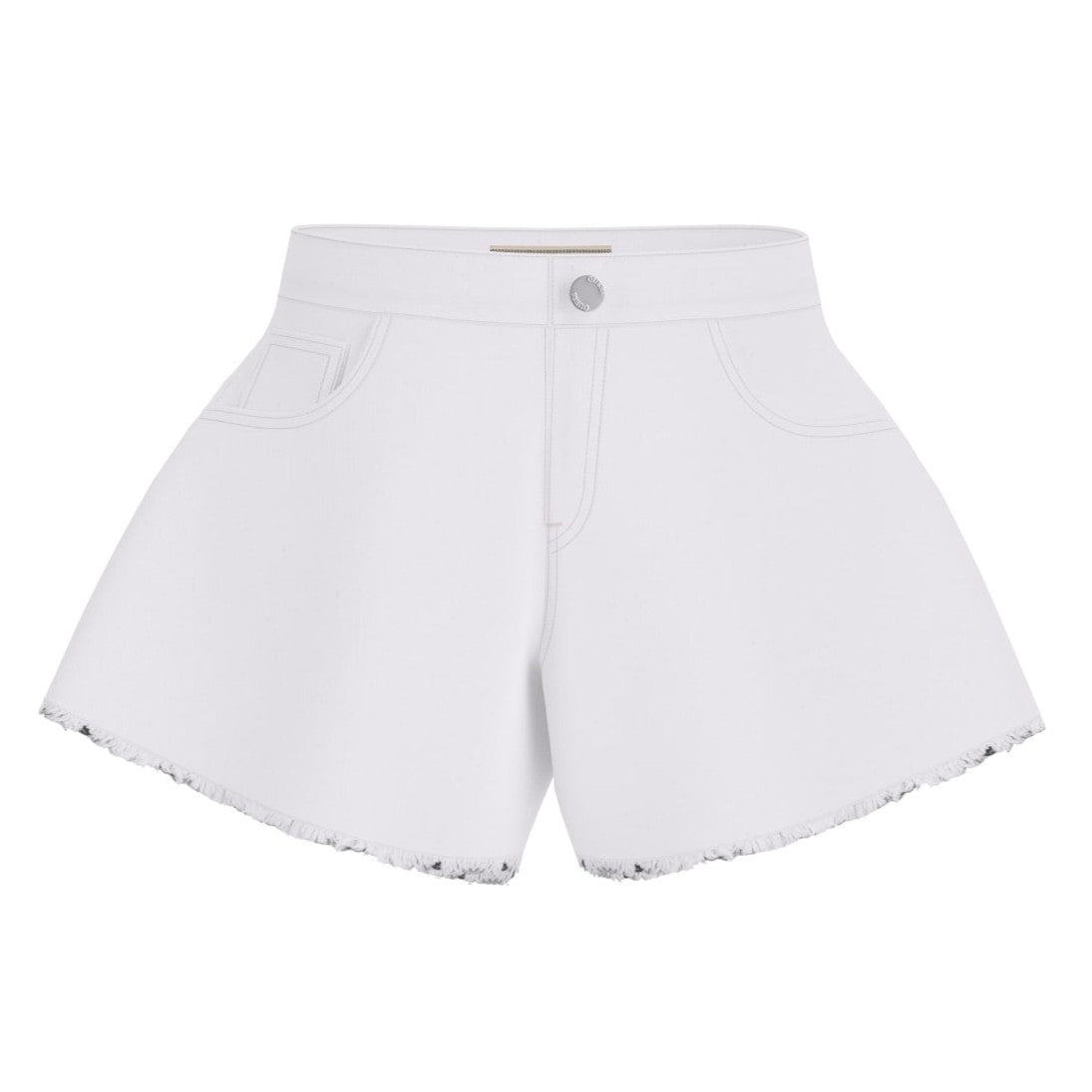 Guess -  White Wide Short