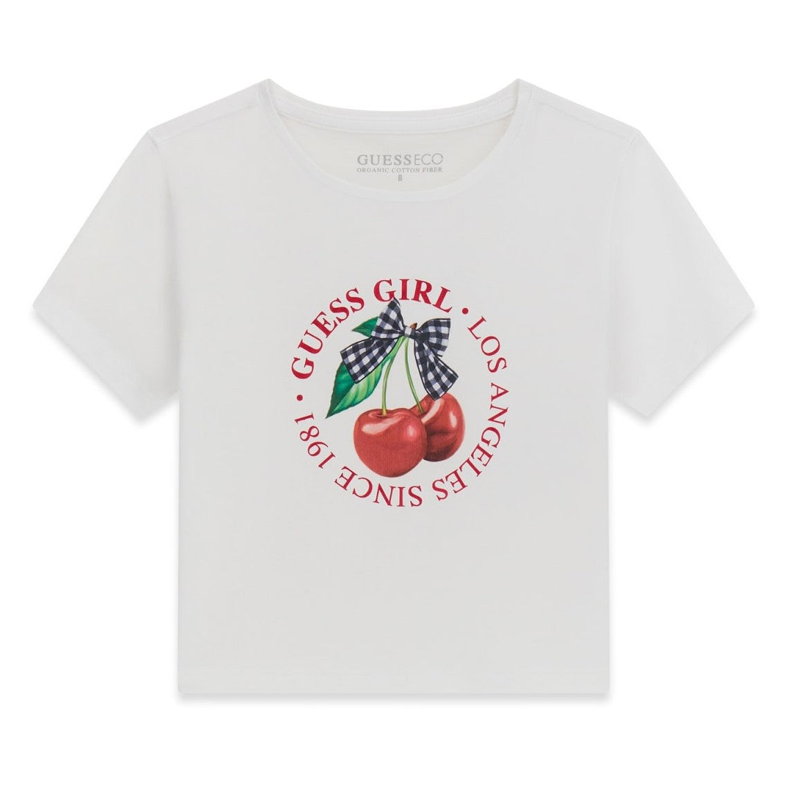 Guess - Cherry White Top