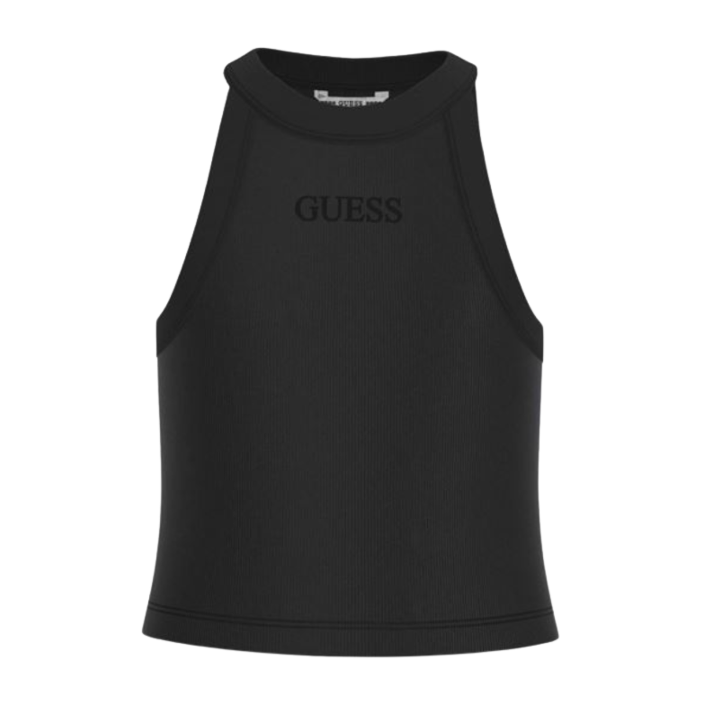 Guess - Black Tank Crop Top