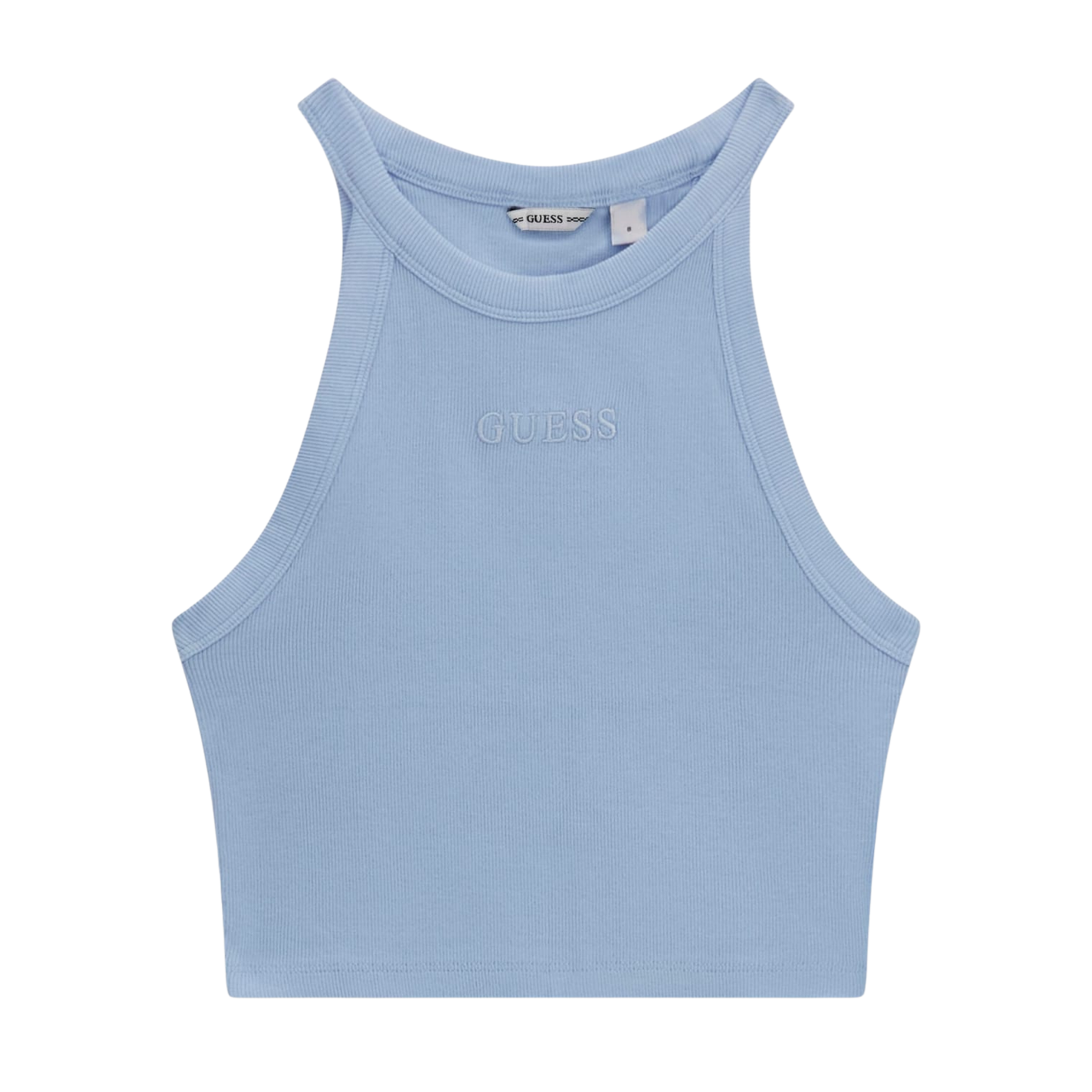 Guess - Light Blue Tank Crop Top