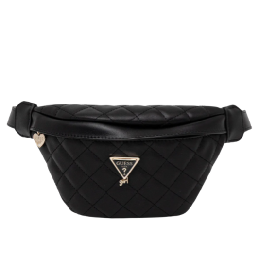 Guess - Black Quilting Bumbag